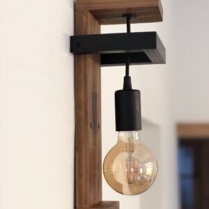 Apliqué rustic negro